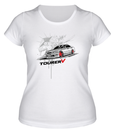 Женская футболка Toyota Mark 2 Tourer V