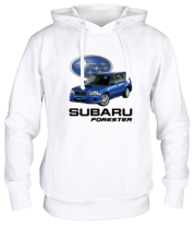 Толстовка худи Subaru Forester фото