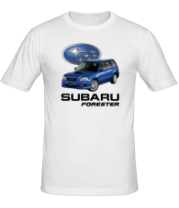 Мужская футболка Subaru Forester фото