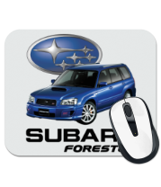 Коврик для мыши Subaru Forester фото