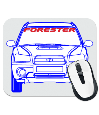 Коврик для мыши Subaru Forester