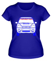 Женская футболка Subaru Forester фото