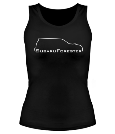 Женская майка борцовка Subaru Forester Club