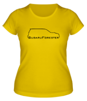 Женская футболка Subaru Forester Club фото