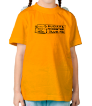 Детская футболка Subaru Forester Club фото