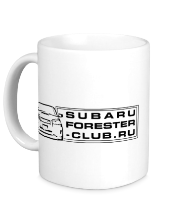 Кружка Subaru Forester Club