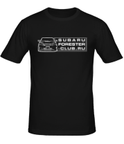 Мужская футболка Subaru Forester Club фото
