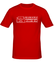 Мужская футболка Subaru Forester Club фото