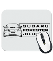 Коврик для мыши Subaru Forester Club фото