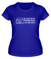 Женская футболка Subaru Forester Club фото