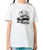 Детская футболка SUBARU Forester фото