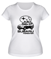 Женская футболка SUBARU Forester фото