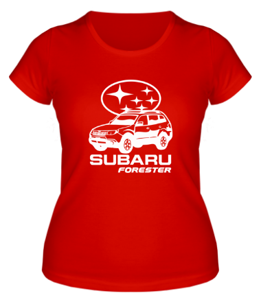 Женская футболка SUBARU Forester