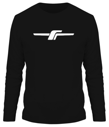 Мужская футболка длинный рукав Логотип Subaru Forester