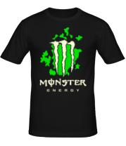 Мужская футболка Monster Energy Abstraction Glow фото