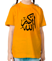 Детская футболка Аллах велик фото