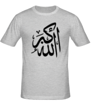 Мужская футболка Аллах велик фото