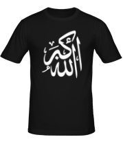 Мужская футболка Аллах велик фото