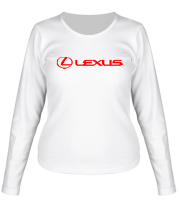 Женская футболка длинный рукав Lexus