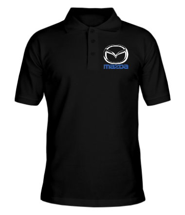 Мужская футболка поло Mazda