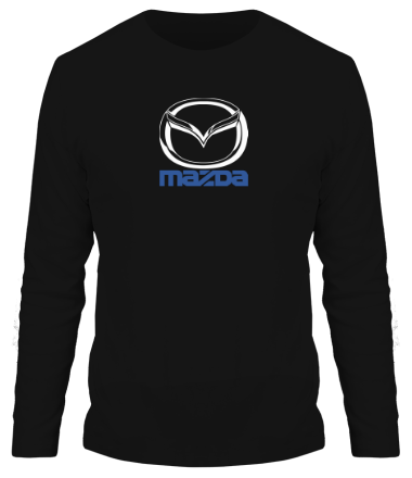 Мужская футболка длинный рукав Mazda