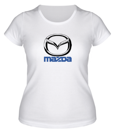 Женская футболка Mazda