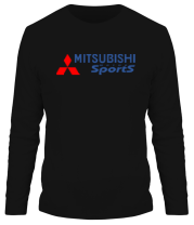 Мужская футболка длинный рукав Mitsubishi фото