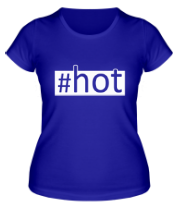 Женская футболка #hot фото