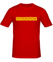 Мужская футболка #instafollow фото