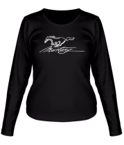 Женская футболка длинный рукав Mustang фото