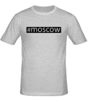 Мужская футболка #moscow фото