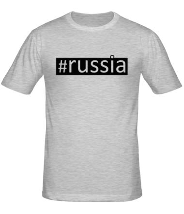 Мужская футболка #russia