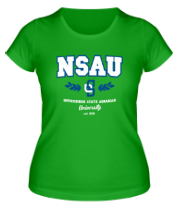 Женская футболка НГАУ Новосибирский государственный аграрный университет фото