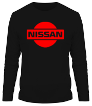 Мужская футболка длинный рукав Nissan фото