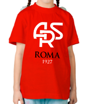 Детская футболка FC Roma Sign фото