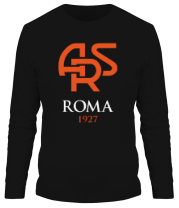 Мужская футболка длинный рукав FC Roma Sign фото