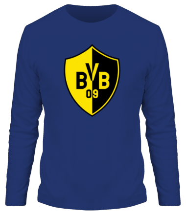 Мужская футболка длинный рукав FC Borussia Dortmund Shield