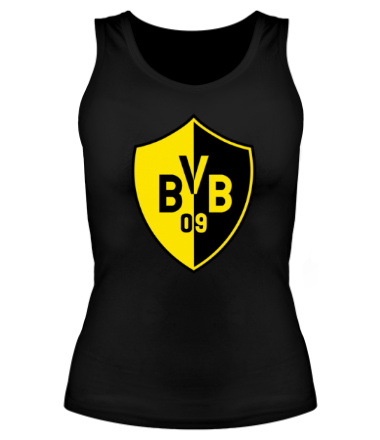 Женская майка борцовка FC Borussia Dortmund Shield