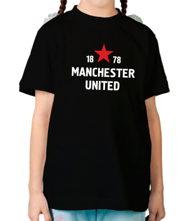 Детская футболка FC Manchester United Sign