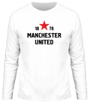 Мужская футболка длинный рукав FC Manchester United Sign фото