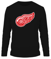 Мужская футболка длинный рукав HC Detroit Wings фото