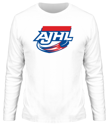 Мужская футболка длинный рукав AJHL - Hockey League