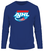 Мужская футболка длинный рукав AJHL - Hockey League фото