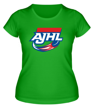 Женская футболка AJHL - Hockey League