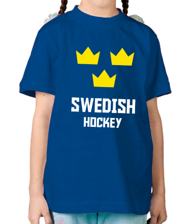 Детская футболка Swedish Hockey