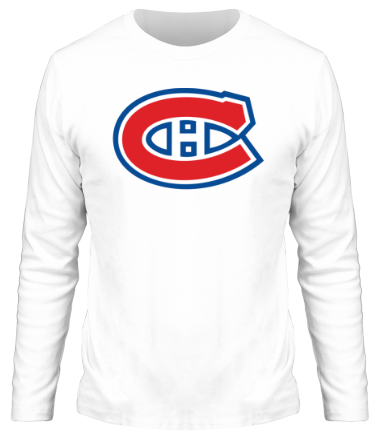 Мужская футболка длинный рукав HC Montreal Canadiens