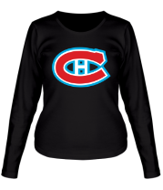 Женская футболка длинный рукав HC Montreal Canadiens