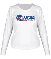 Женская футболка длинный рукав NCAA Hockey фото
