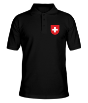 Мужская футболка поло Switzerland Coat