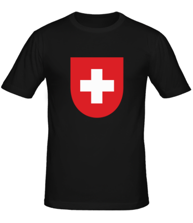 Мужская футболка Switzerland Coat